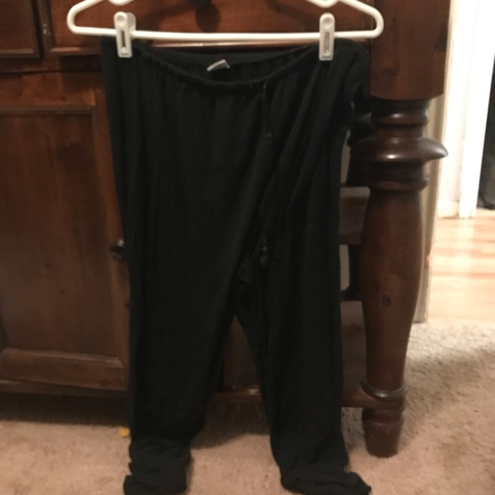 Silky sleep pants